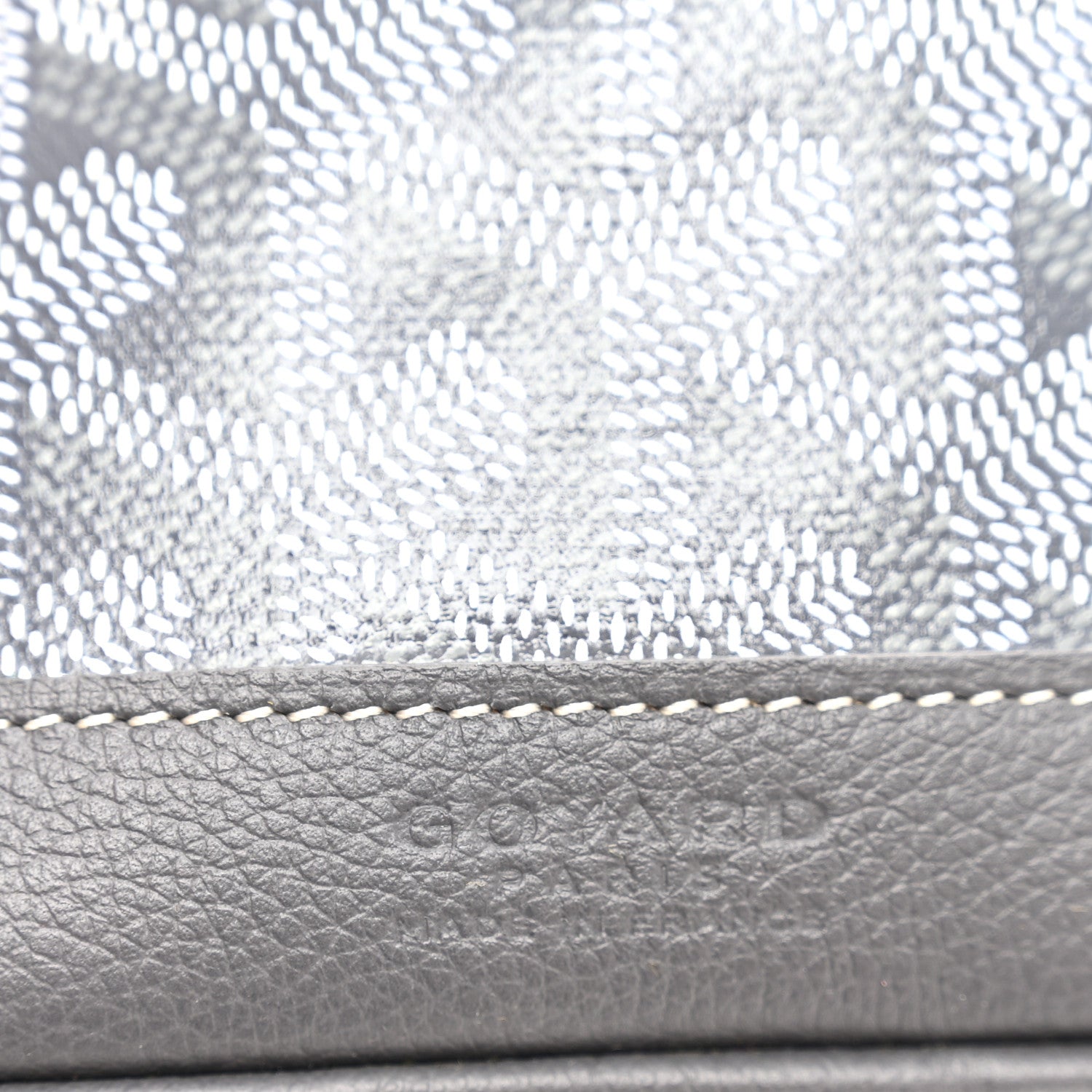 Goyard Goyardine Petit Flot Mini Bucket Bag Grey 6 of 10