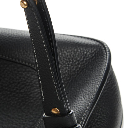 Chloe Grained Calfskin Hayley Double Carry Satchel Black 7 of 7