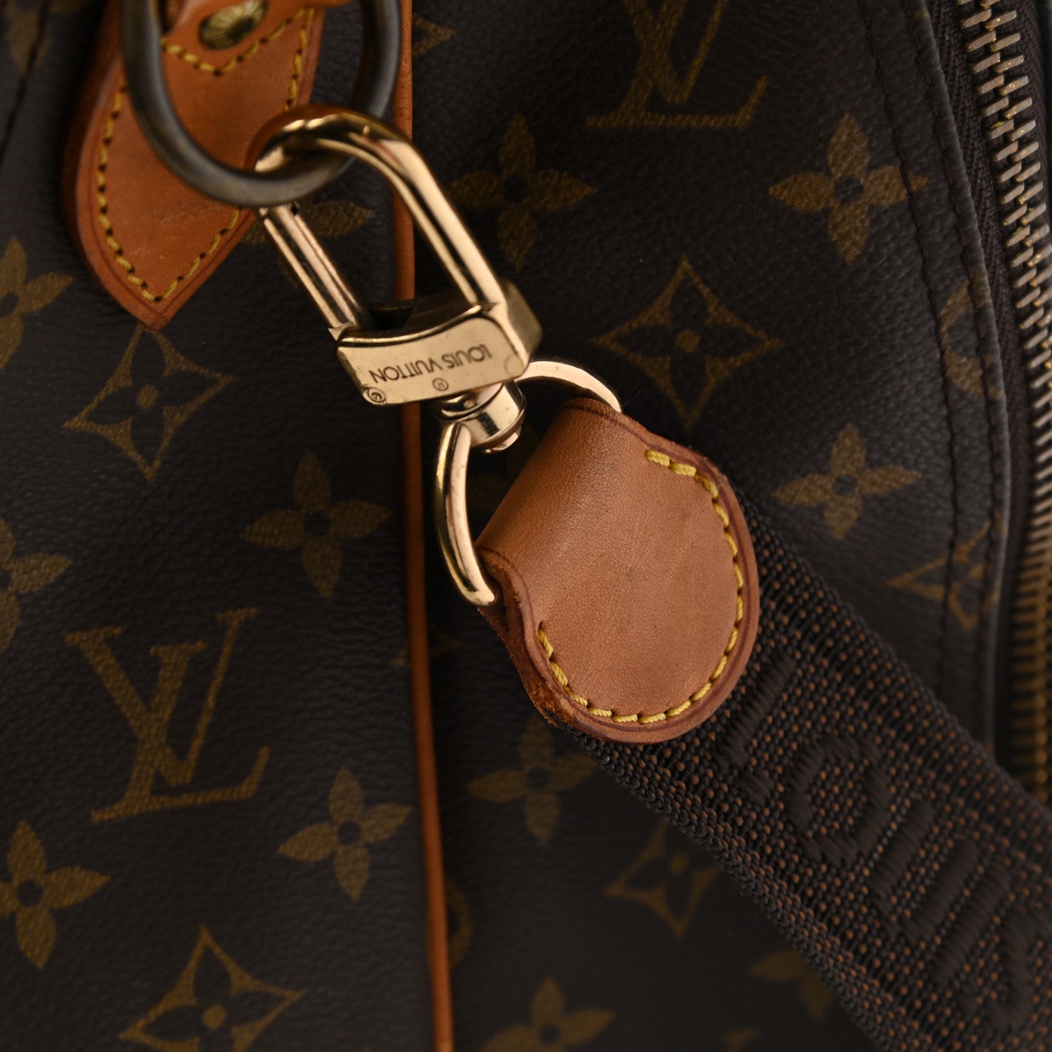 Louis Vuitton Monogram Alize 2 Compartment Luggage Travel Bag 32 of 34