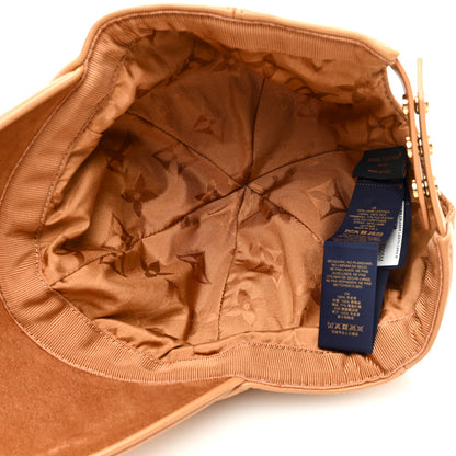 Louis Vuitton Lambskin Monogram Cruiser Cap Caramel 7 of 8