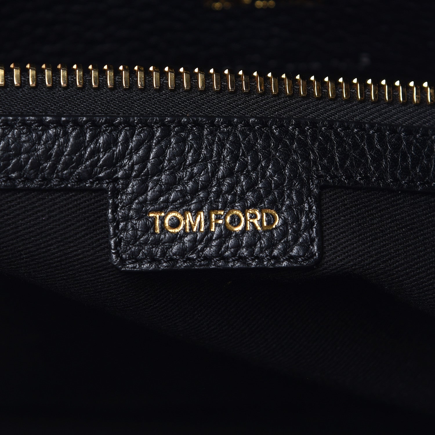 Tom Ford Calfskin Buckley Briefcase Black 6 of 10