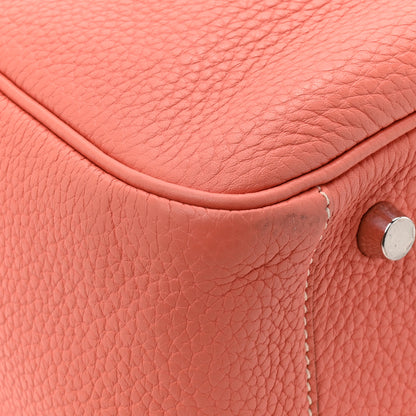Hermes Taurillon Clemence Lindy 30 Crevette 10 of 13