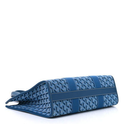 Goyard Goyardine Villette PM Tote Ocean Blue 3 of 9