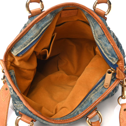 Louis Vuitton Denim Neo Cabby GM Blue 4 of 4