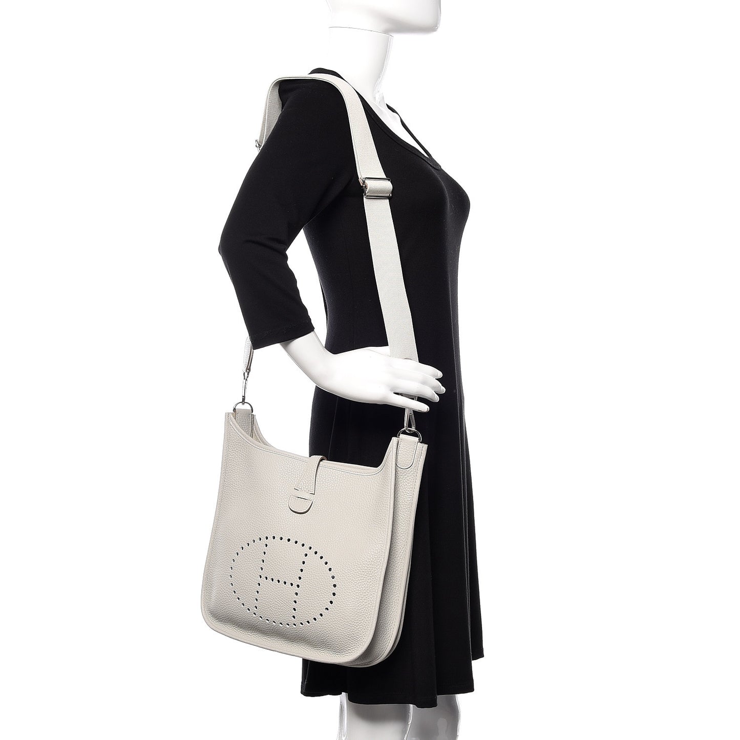 Taurillon Clemence Evelyne III PM Gris Perle