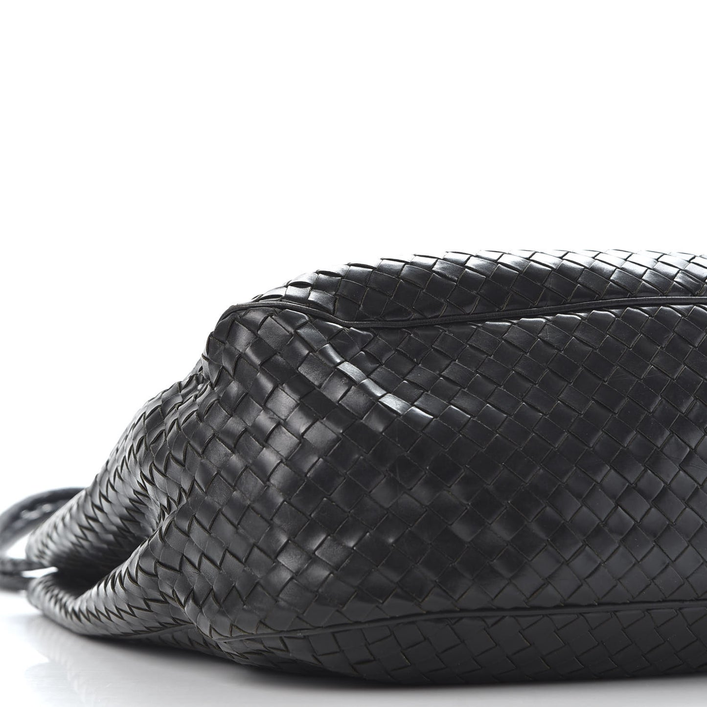 Nappa Intrecciato Tote Black
