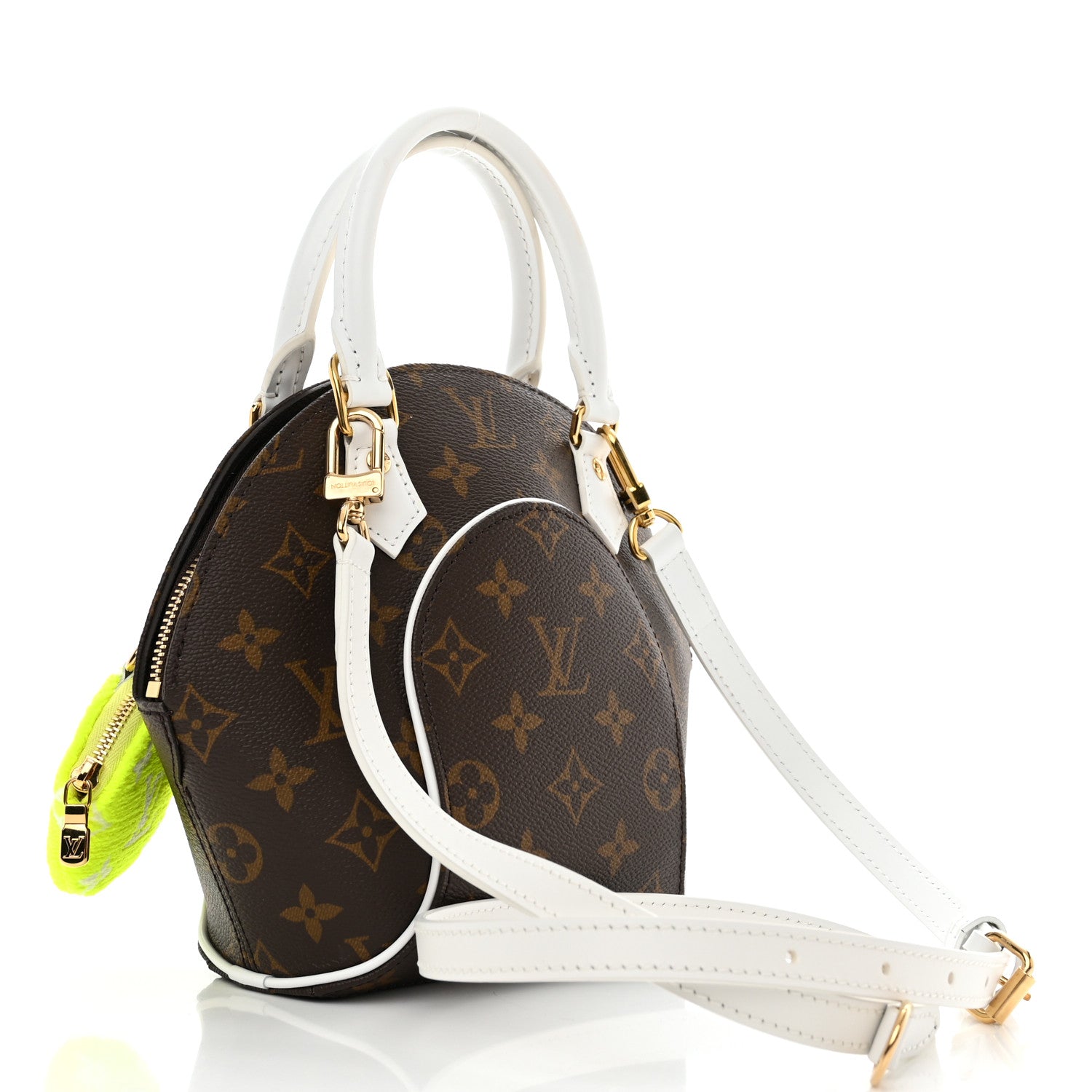 Louis Vuitton Monogram LV Match Ellipse BB White 3 of 10