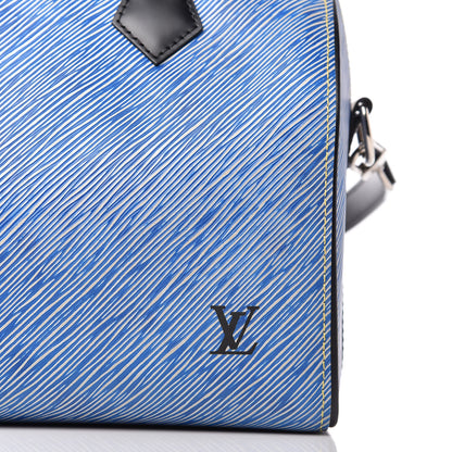 Louis Vuitton Epi Speedy Bandouliere 25 Denim Light 10 of 10