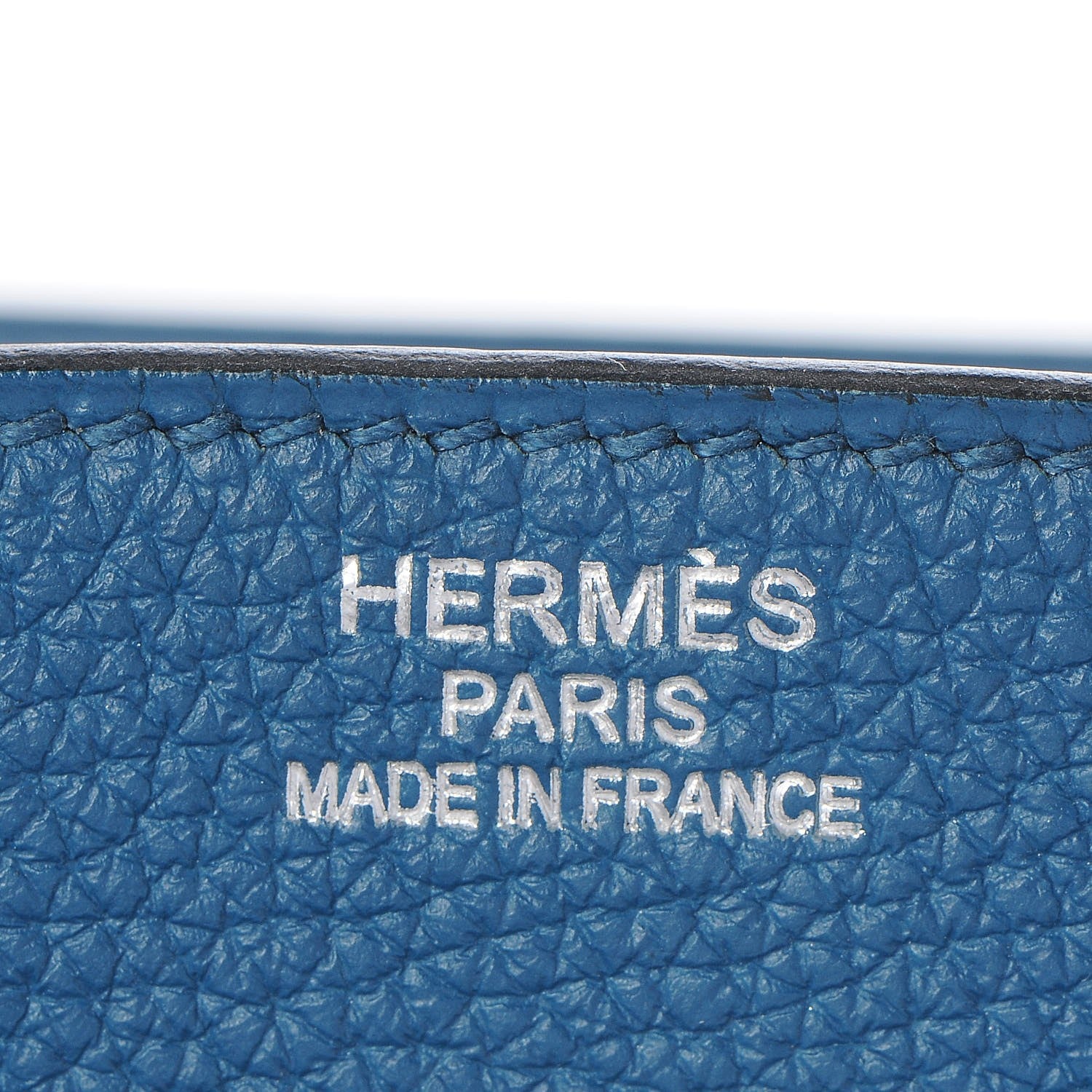 Hermes Togo Birkin 35 Bleu de Galice 20 of 33