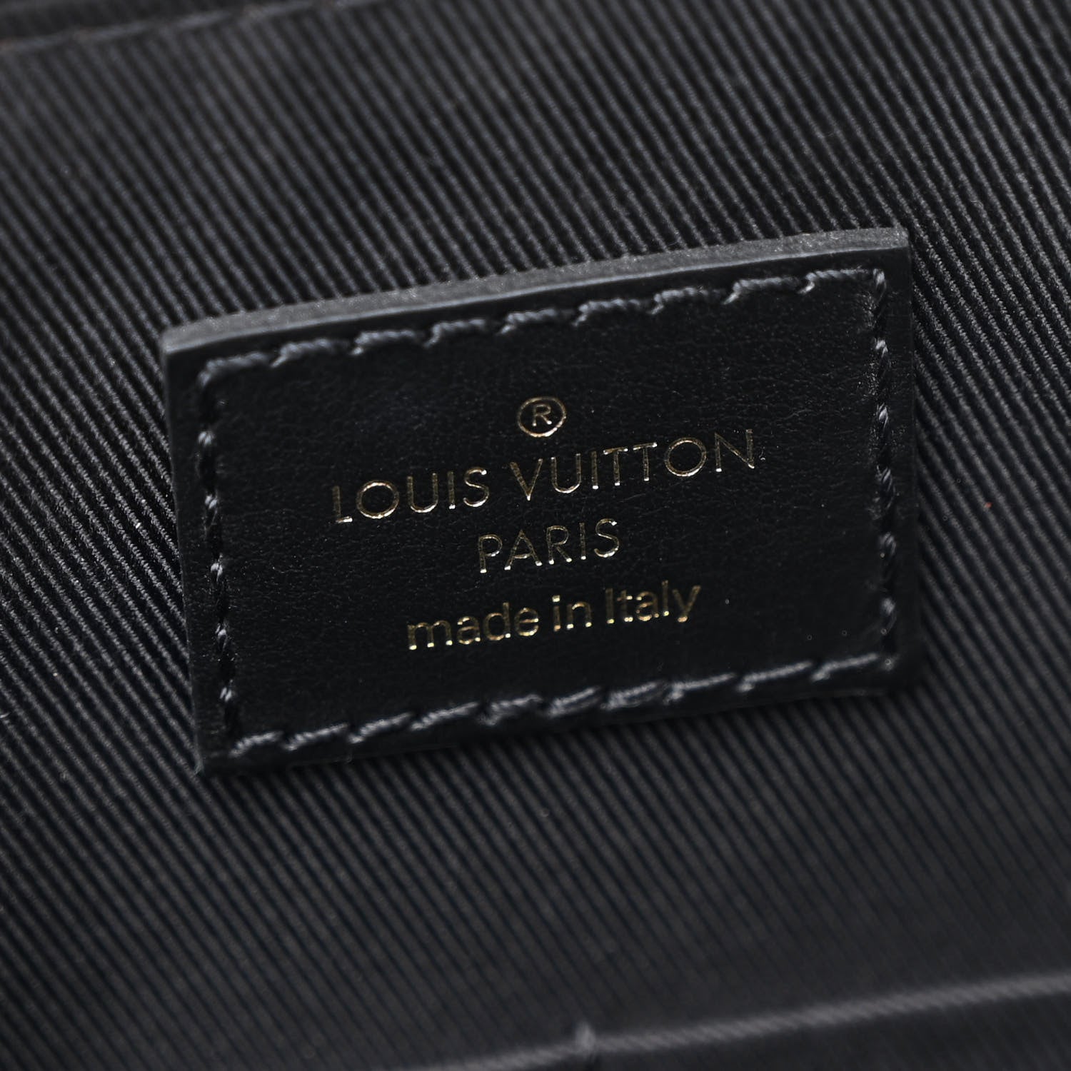 Louis Vuitton Damier Ebene Odeon Tote PM Black 6 of 12
