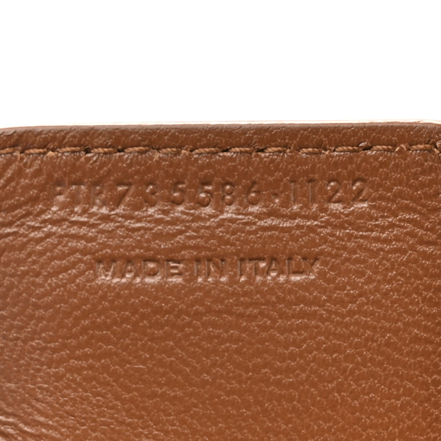 Saint Laurent Calfskin Monogram Deli Paper Bag Vintage Beige 6 of 9