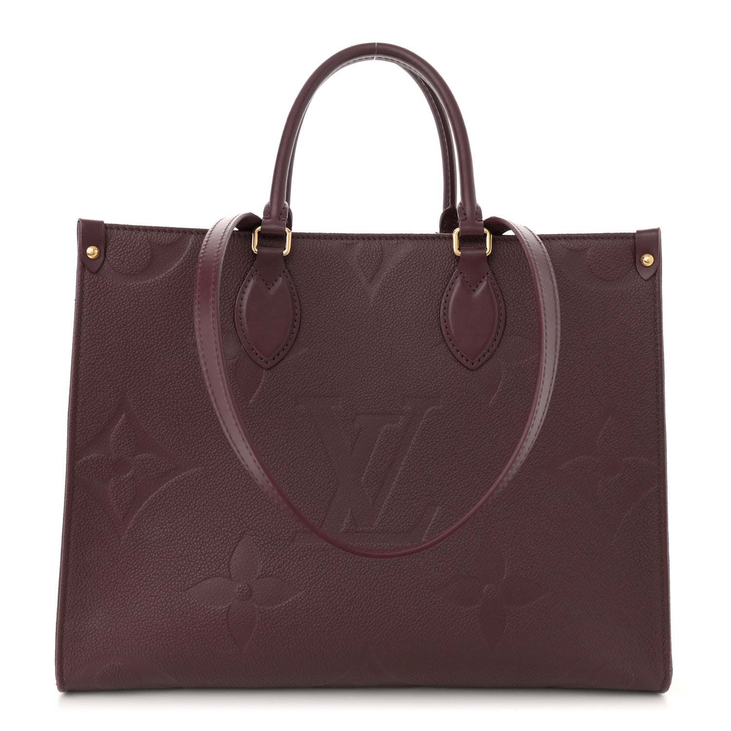 Louis Vuitton Empreinte Monogram Giant Onthego MM Wine 1 of 13