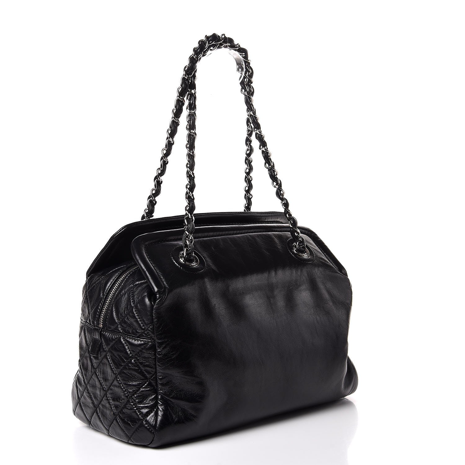 Chanel Lambskin Timeless CC Tote Black 3 of 8