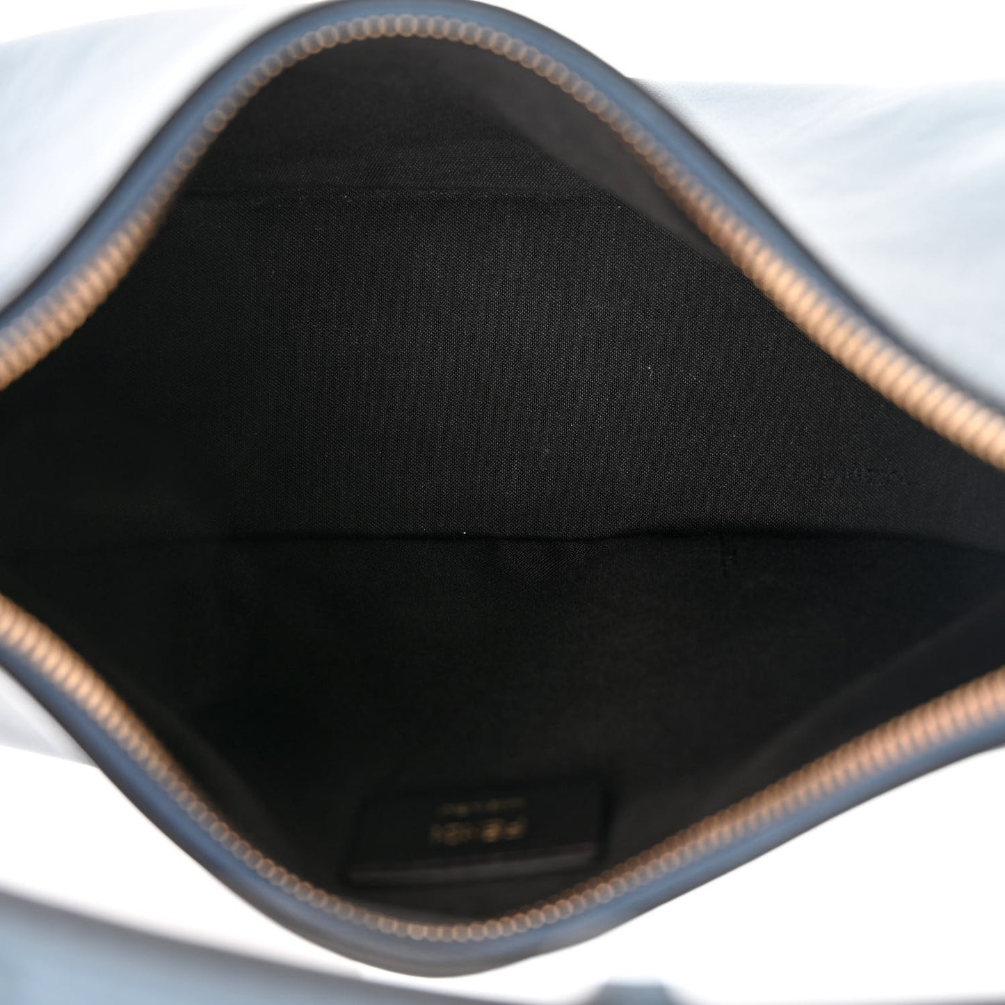 Vitello Grace Matte Small Fendigraphy Hobo Bag Mirto