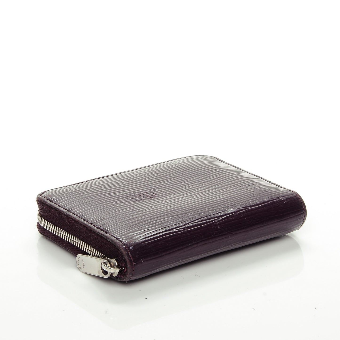 Epi Zippy Coin Purse Cassis