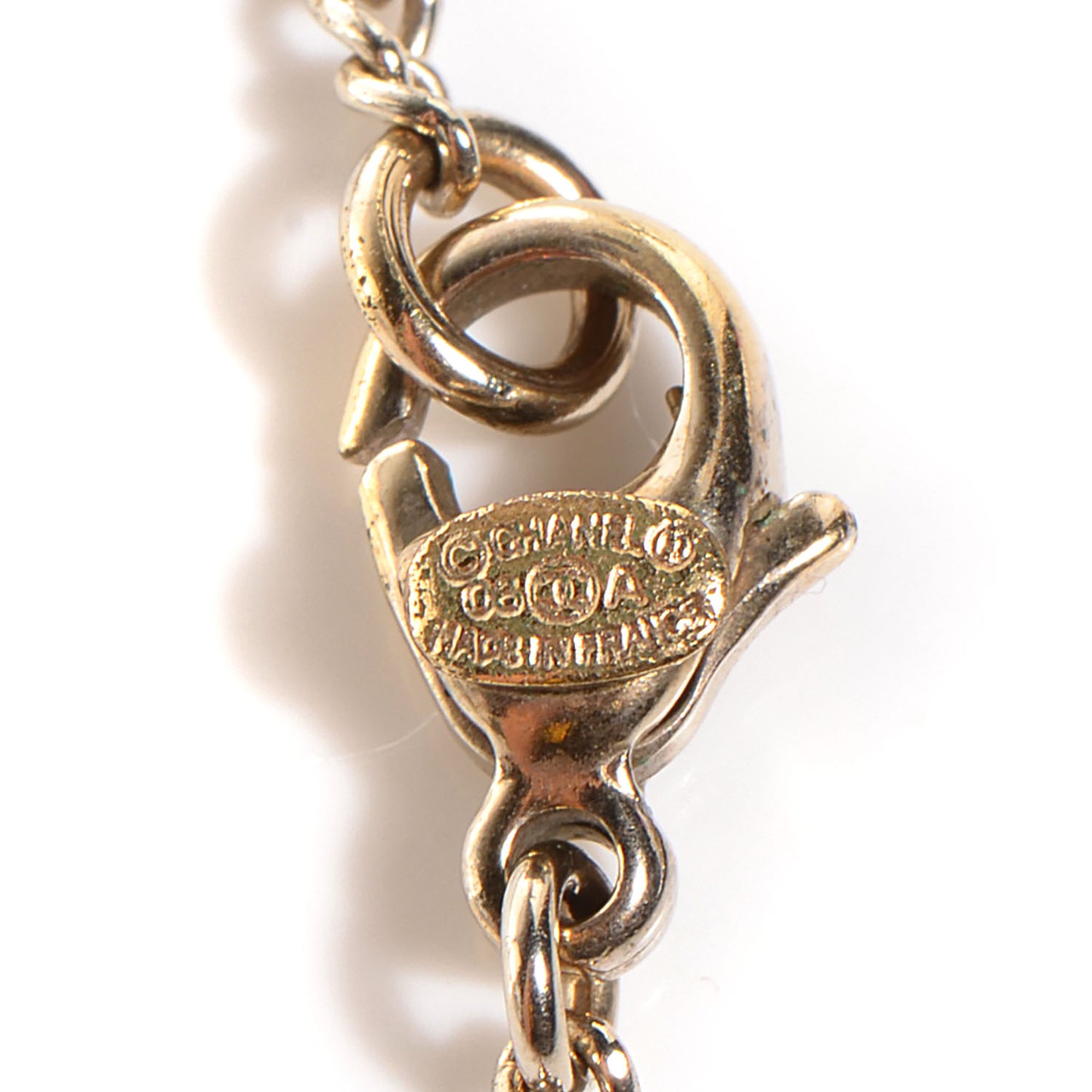 CC Chain Short Necklace Gold