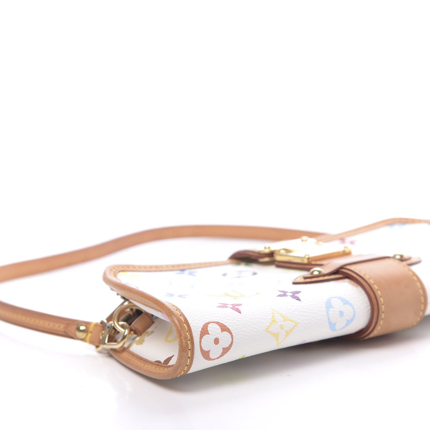 Louis Vuitton Monogram Multicolor Shirley White 7 of 9