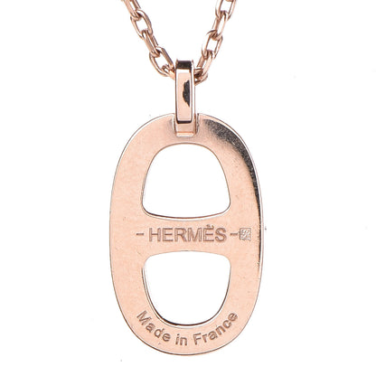 Hermes Laquered Iliade Pendant Necklace Ecru 5 of 5