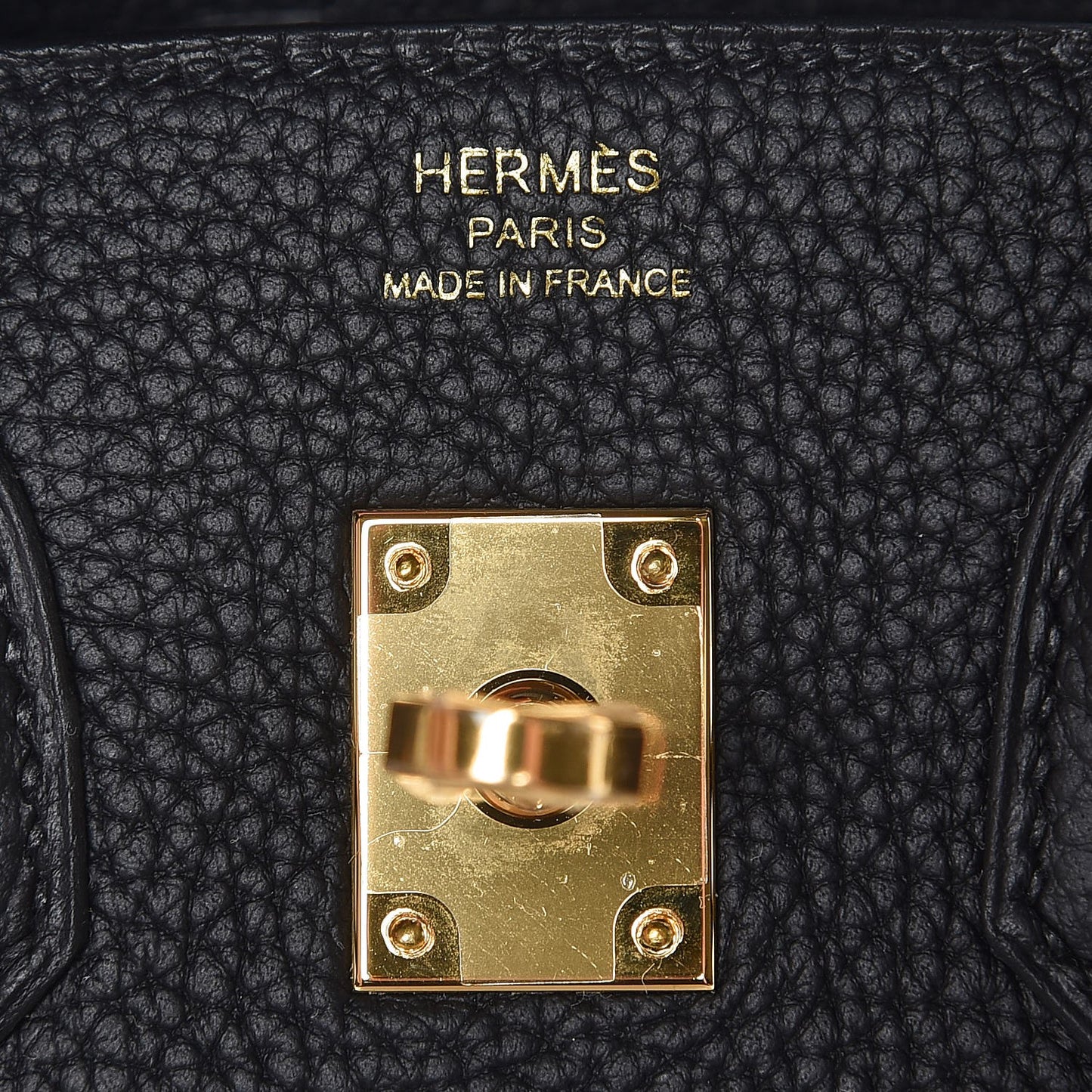 Togo Birkin 25 Black