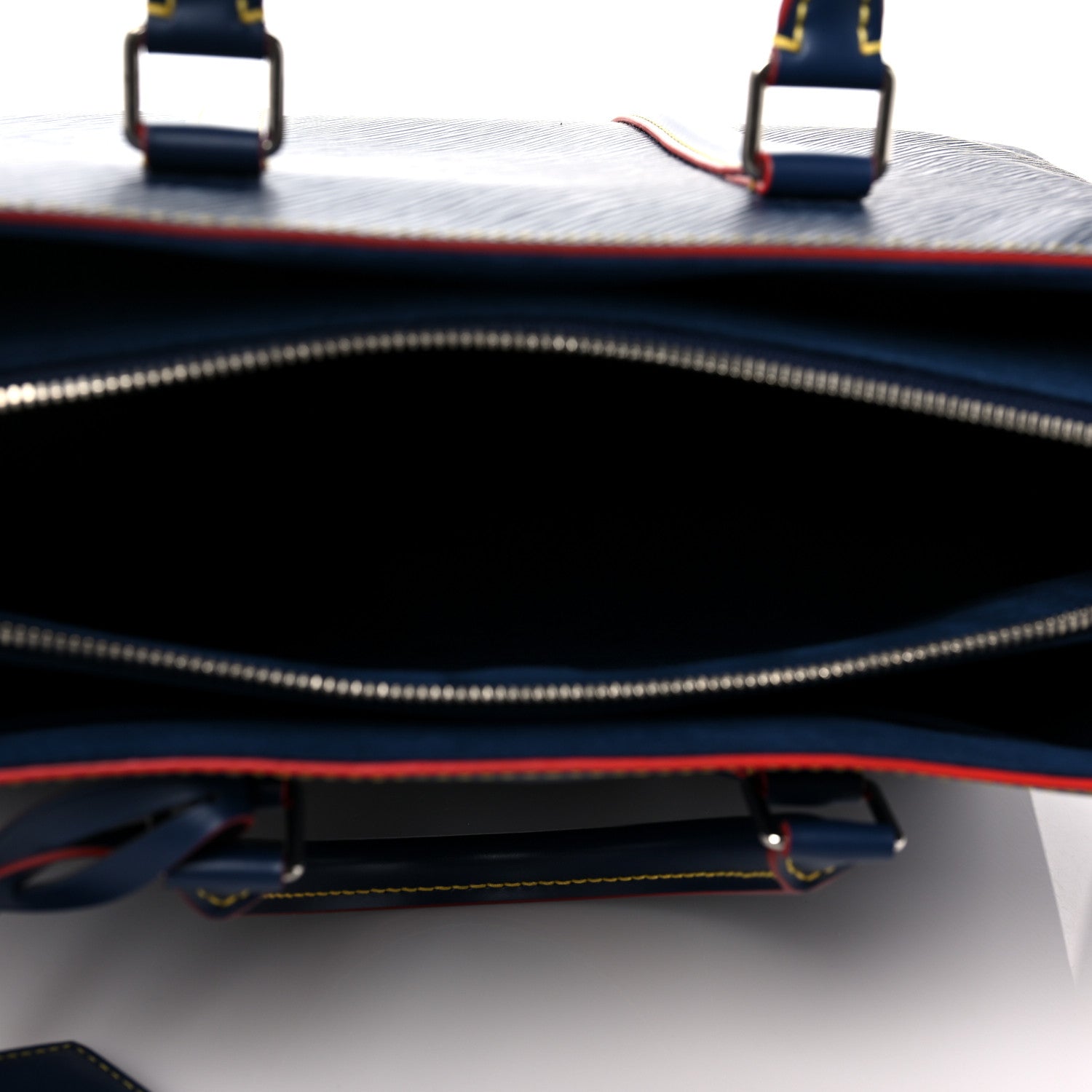 Louis Vuitton Epi Soufflot MM NM Marine Rouge 4 of 8