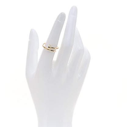 Cartier 18K Yellow Gold Small Juste Un Clou Ring 53 6.25 2 of 6