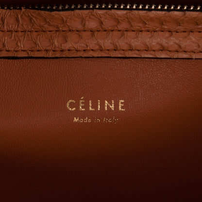 Celine Python Medium Phantom Luggage Light Copper 5 of 8