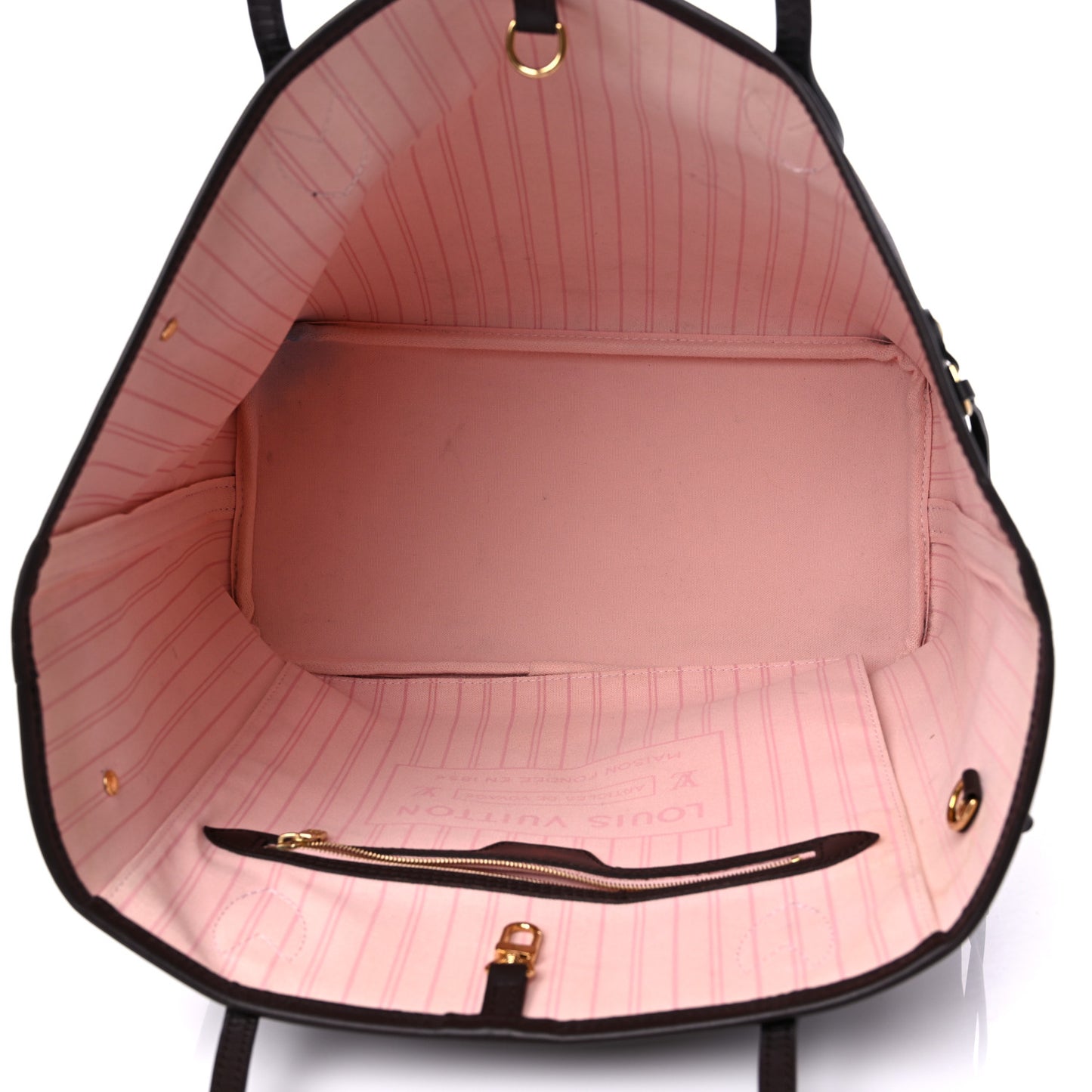 Damier Ebene Neo Neverfull MM Rose Ballerine