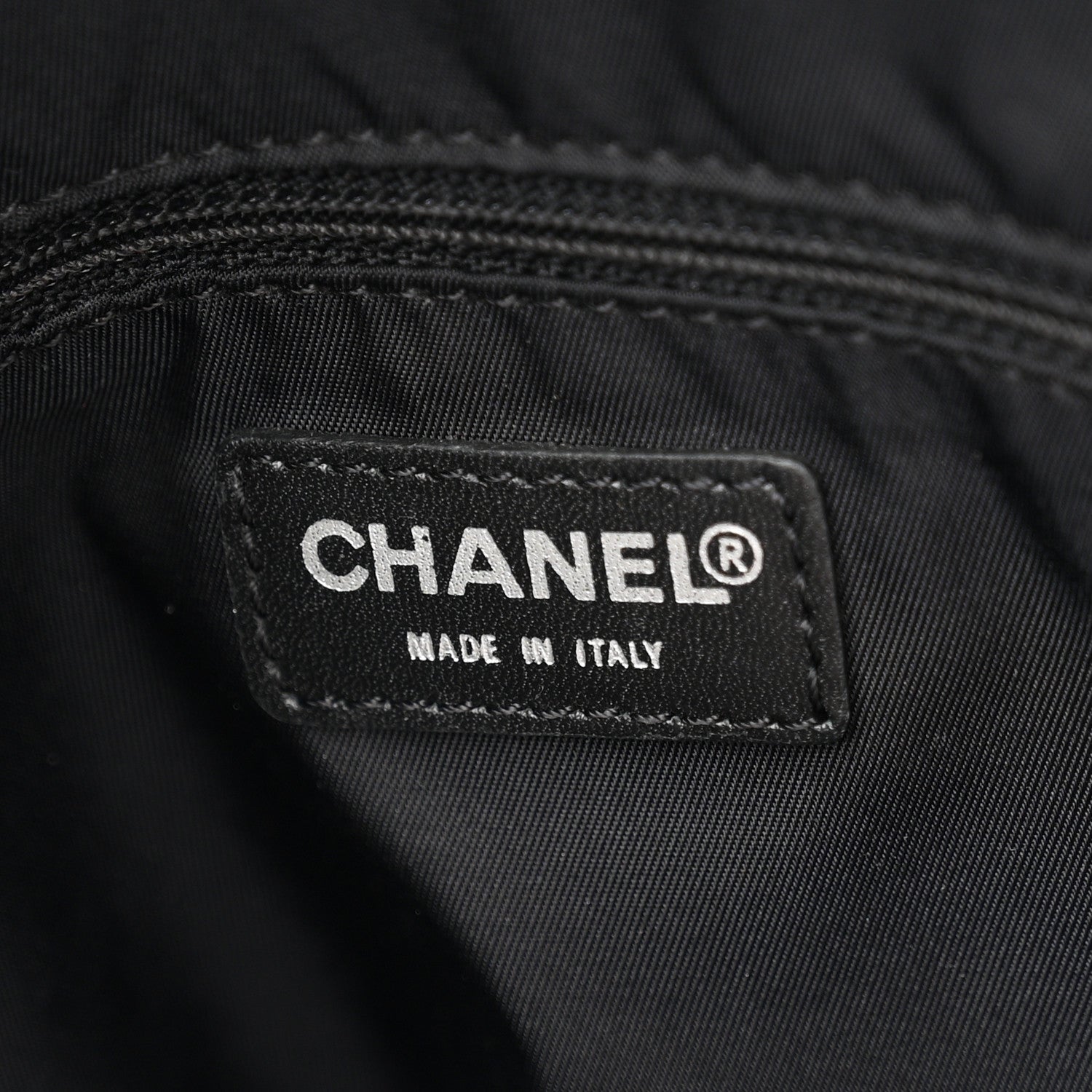 Chanel Nylon Travel Duffle Black 5 of 9