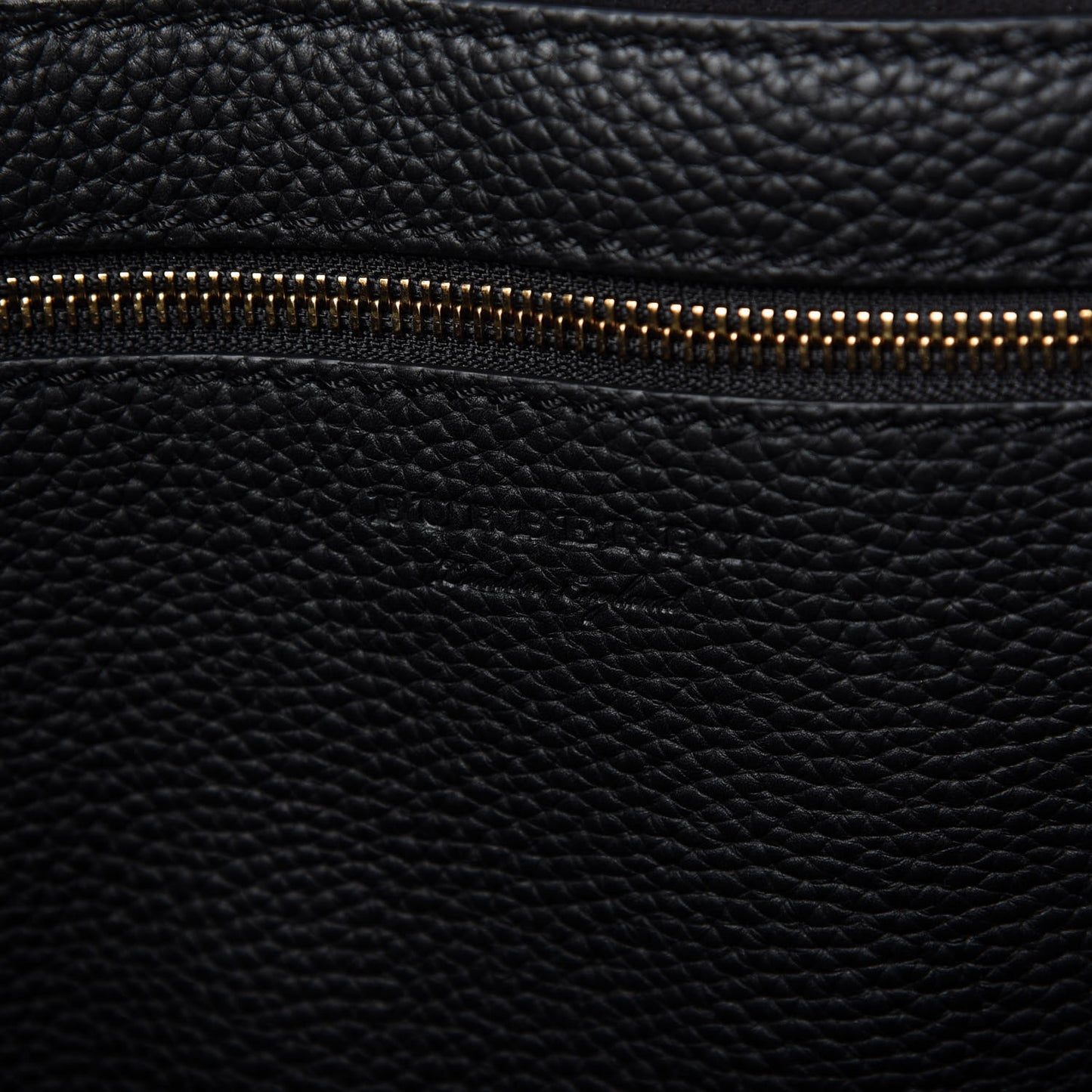 Grainy Calfskin Remington Tote Black