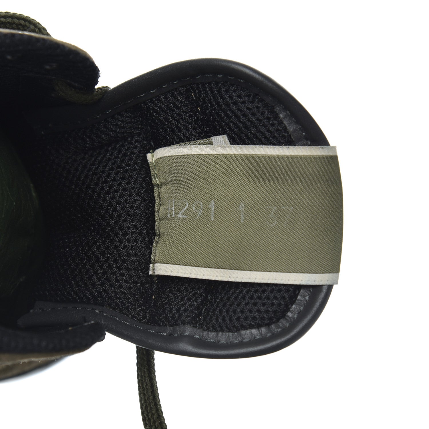 Valentino Garavani Nappa Suede Camouflage Womens Rockrunner Sneakers 37 Green Multicolor 7 of 18