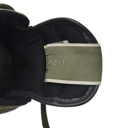 Valentino Garavani Nappa Suede Camouflage Womens Rockrunner Sneakers 37 Green Multicolor 7 of 18