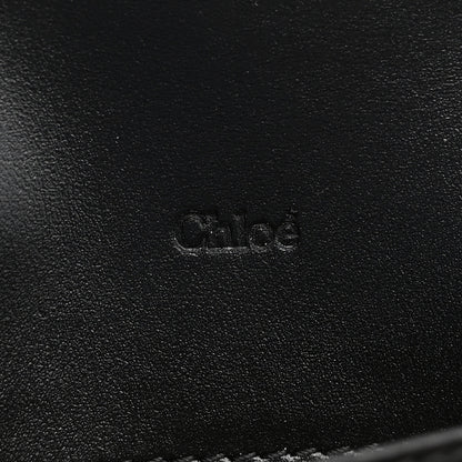Chloe Calfskin Long Flap C Wallet Black 6 of 7