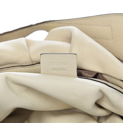 Gucci Calfskin Medium Icon Bit Boston Off White 7 of 31