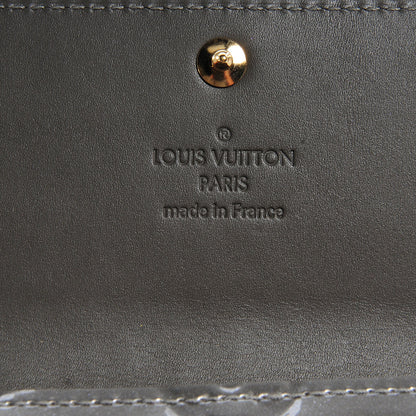 Louis Vuitton Vernis Sarah Wallet Gris Art Deco 6 of 8