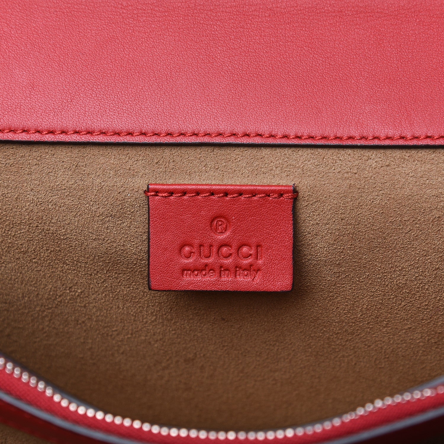 Gucci GG Supreme Monogram Arabesque Small Dionysus Shoulder Bag Hibiscus Red 5 of 14