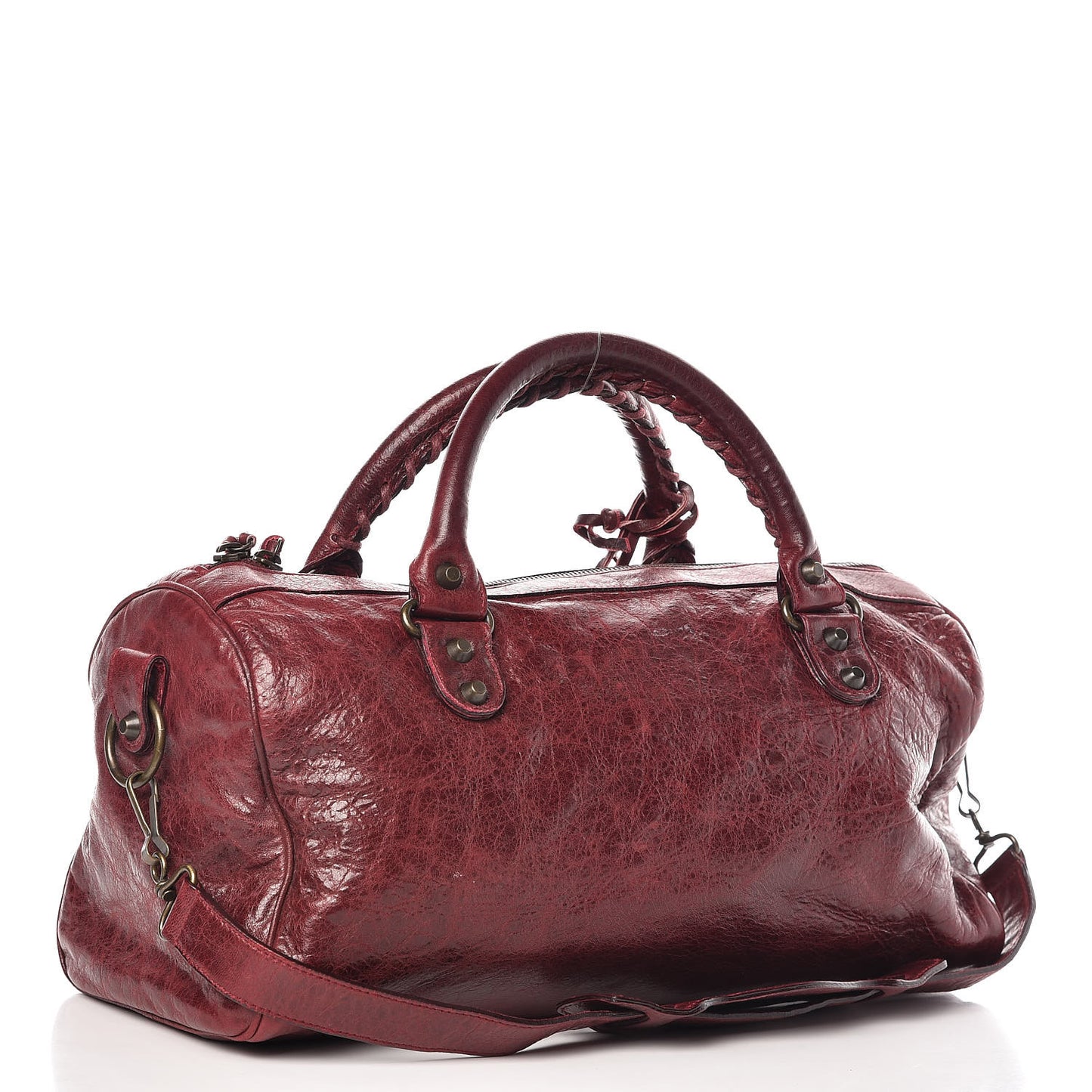 Chevre Classic Hardware Twiggy Rouge Grenat