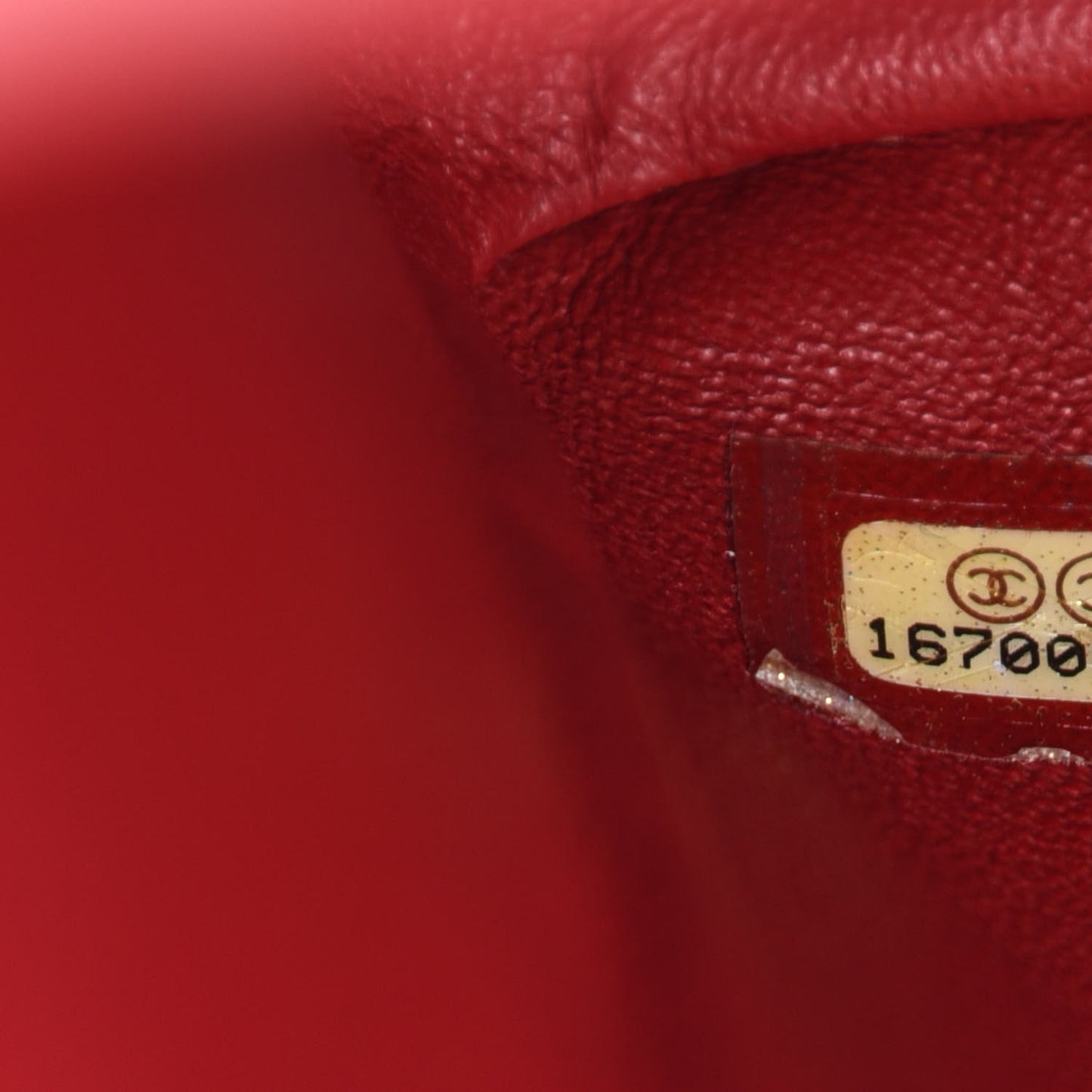 Caviar Quilted Jumbo Double Flap Red
