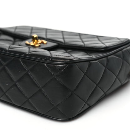 Chanel Lambskin Quilted Tassel Camera Case Black 10 of 10