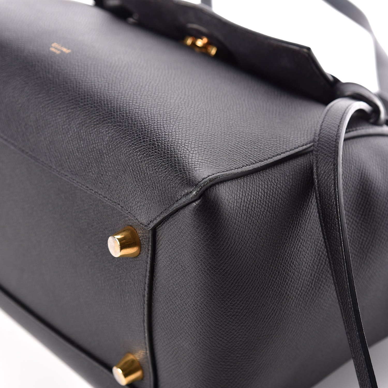 Celine Grained Calfskin Mini Belt Bag Black 13 of 16