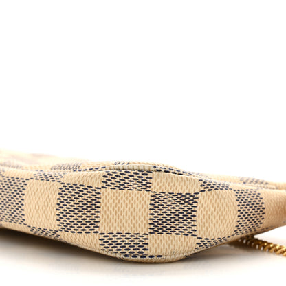 Louis Vuitton Damier Azur Mini Pochette Accessories 10 of 12