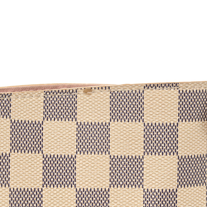 Louis Vuitton Damier Azur Graceful MM Rose Ballerine 13 of 13