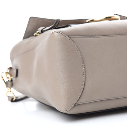 Chloe Calfskin Medium Faye Day Shoulder Bag Motty Grey 6 of 10