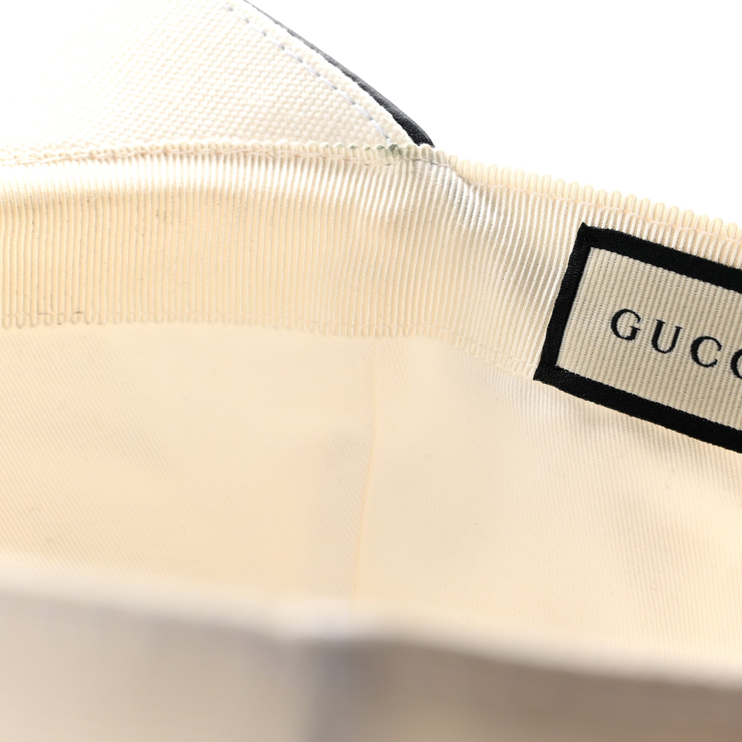 Gucci Canvas Web Baseball Hat L White 10 of 11