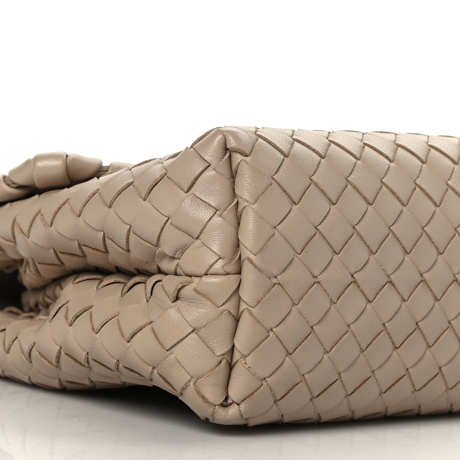 Bottega Veneta Nappa Intrecciato Medium Olimpia Bag Fume 7 of 8