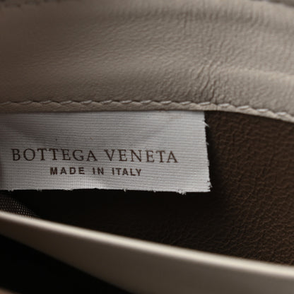 Bottega Veneta Nappa Intrecciato Zip Around Wallet Black White 6 of 8