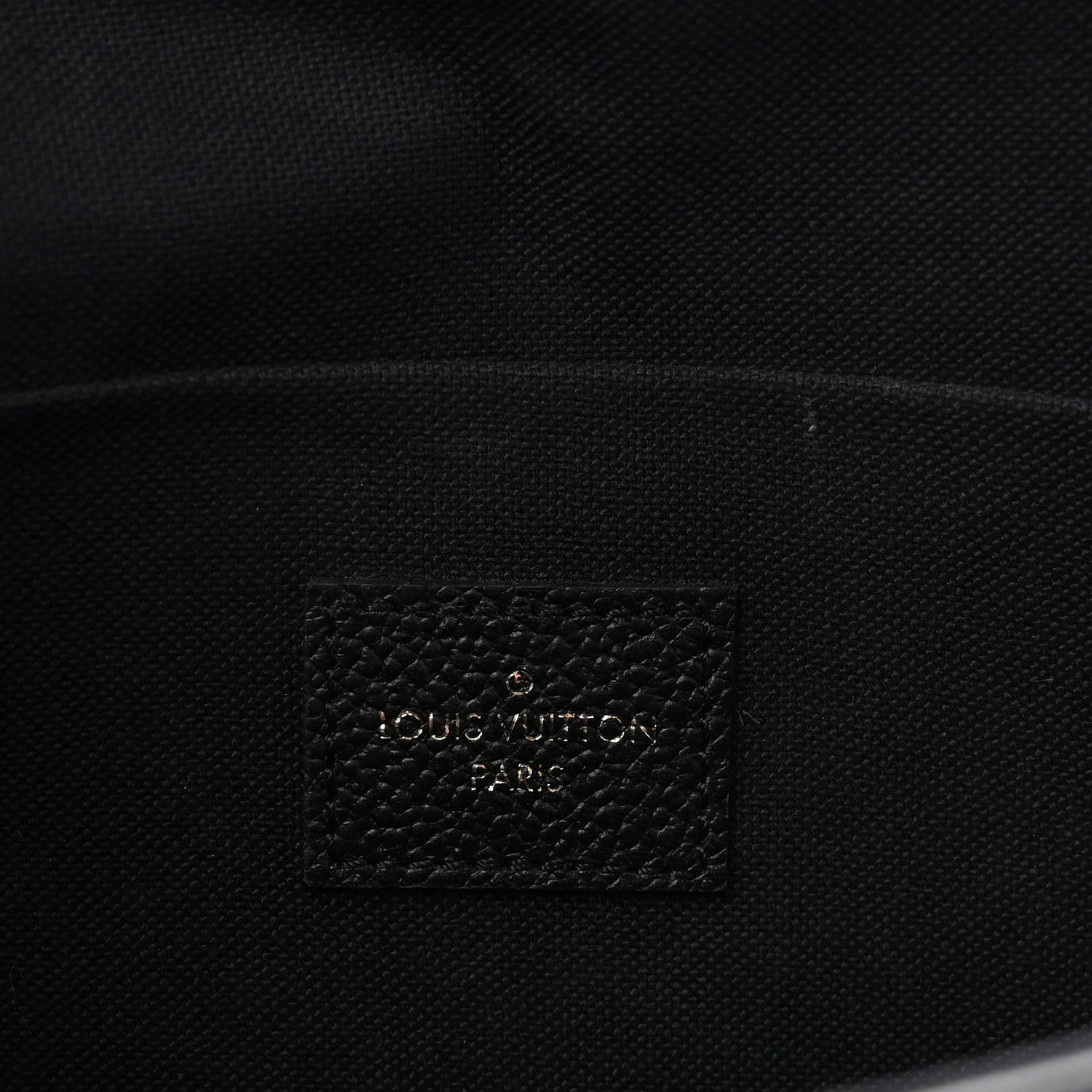 Louis Vuitton Empreinte Pochette Felicie Chain Wallet Black 6 of 9