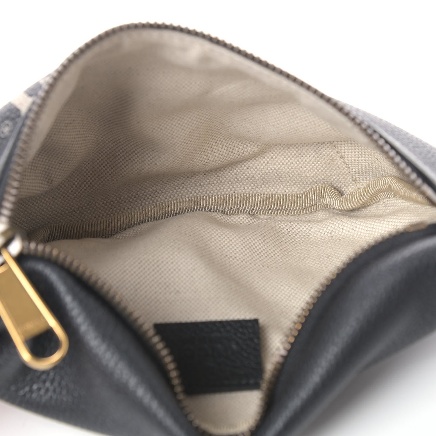 Gucci Grained Calfskin Small Logo Belt Bag Black 5 of 9