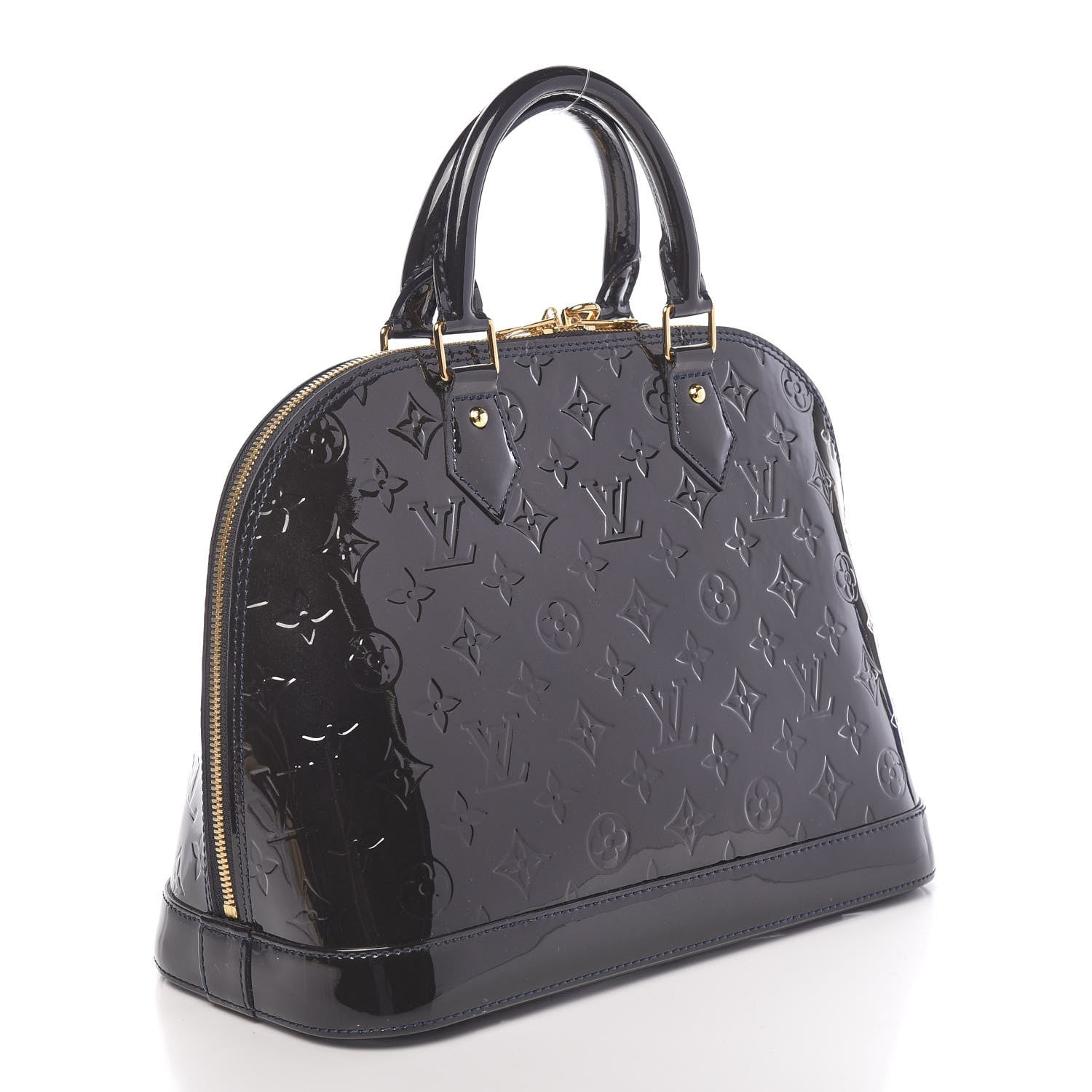Louis Vuitton Vernis Alma PM Blue Infini 3 of 9