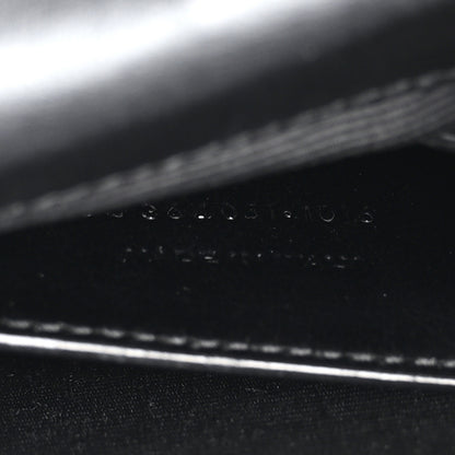Saint Laurent Lambskin Medium Cloud Star Monogram Kate Satchel Black 7 of 10