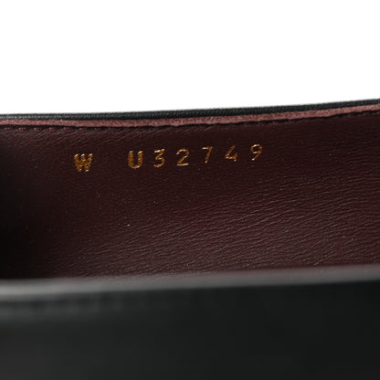 Chanel Lambskin Cap Toe CC Uniform Pumps 38 Black 9 of 9